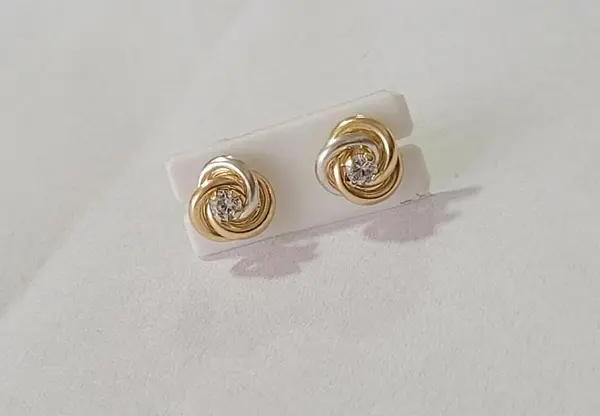 Aretes 3 Aros-Oros Olimpico