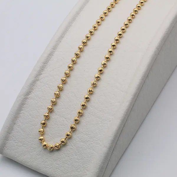 Cadena Militar Diamantada 3mm-65cm Hombre