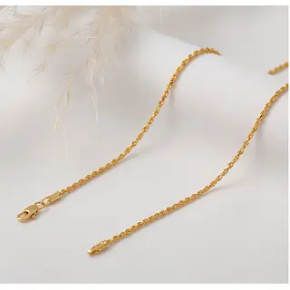 Cadena Lazo 50cm-2mm Mujer