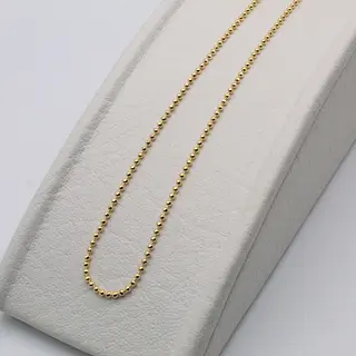 Cadena Militar Diamantada 1,5mm-65cm Hombre