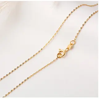 Cadena Aros Destellos 40cm Mujer