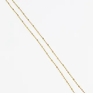 Cadena Bolita Palito 50cm-1mm Mujer