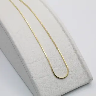 Cadena Cola De Raton 2mm-45cm Mujer