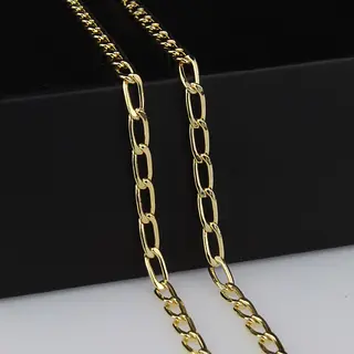 Cadena Cubana 45cm-3mm Mujer