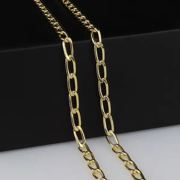 Cadena Cubana 45cm-3mm Mujer