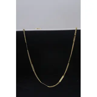 Cadena Eslabón Con Palitos 45cm Mujer