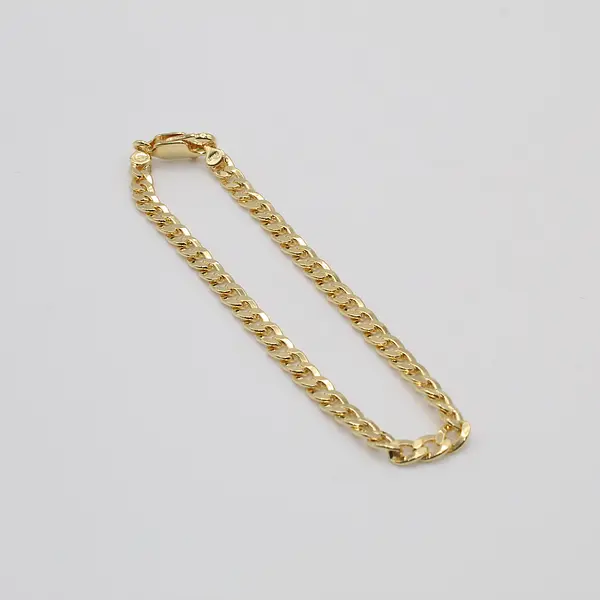 Pulsera Cubana 4mm 18cm