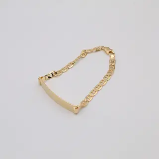 Pulsera Escalera Esclava 4mm 18cm
