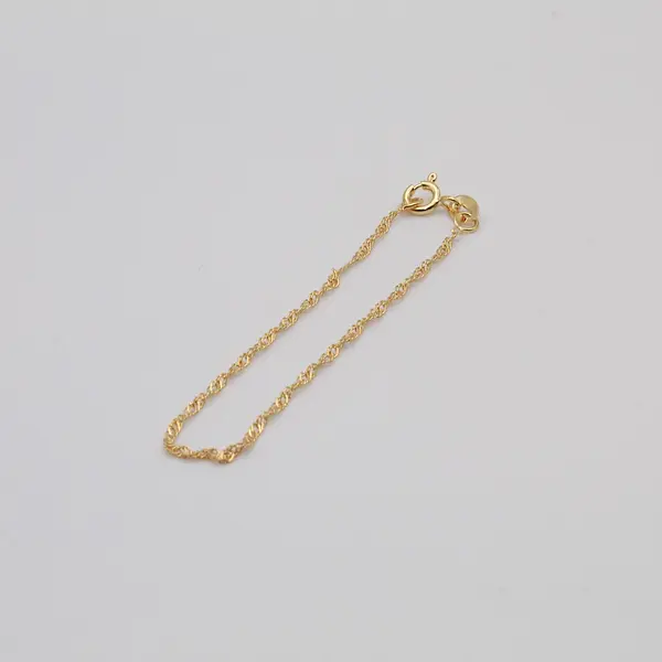 Pulsera Singapur 16cmm 0,5mm