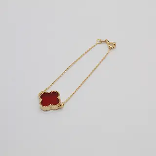 Pulsera Vintage Vino Tinto 15cm