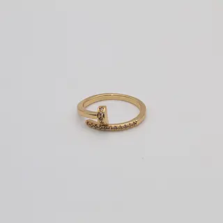 Anillo Clavo Circonias