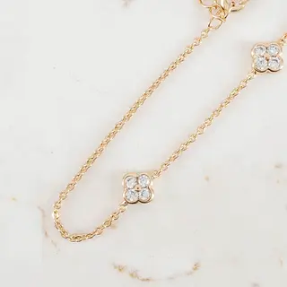 Pulsera Aros Trébol Circones X3