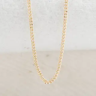 Cadena Cubana 1mm - 60cm