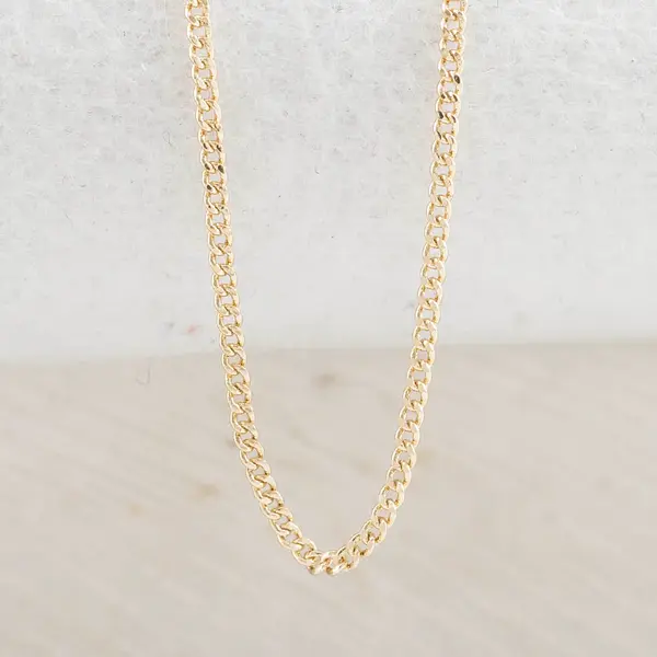 Cadena Cubana 1mm - 60cm