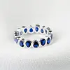 Anillo Gota Zafiro