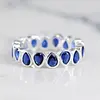 Anillo Gota Zafiro