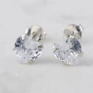 Topo Corazón Cristal 6mm