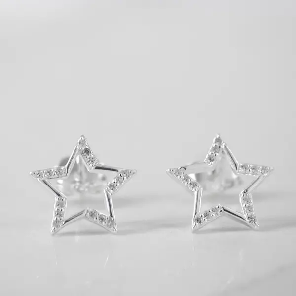 Topo Silueta Estrella Microcircones