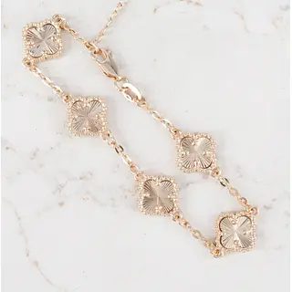Pulsera Van Cleef Dorada X5