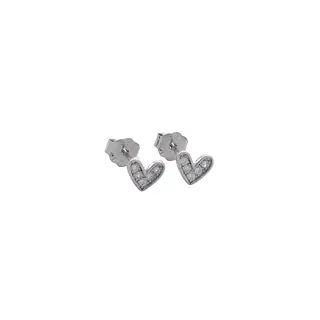 Arete Ciel Heart 4x3 Mm