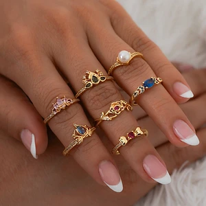 Anillos Oro Laminado 18K | Garantía 5 Años